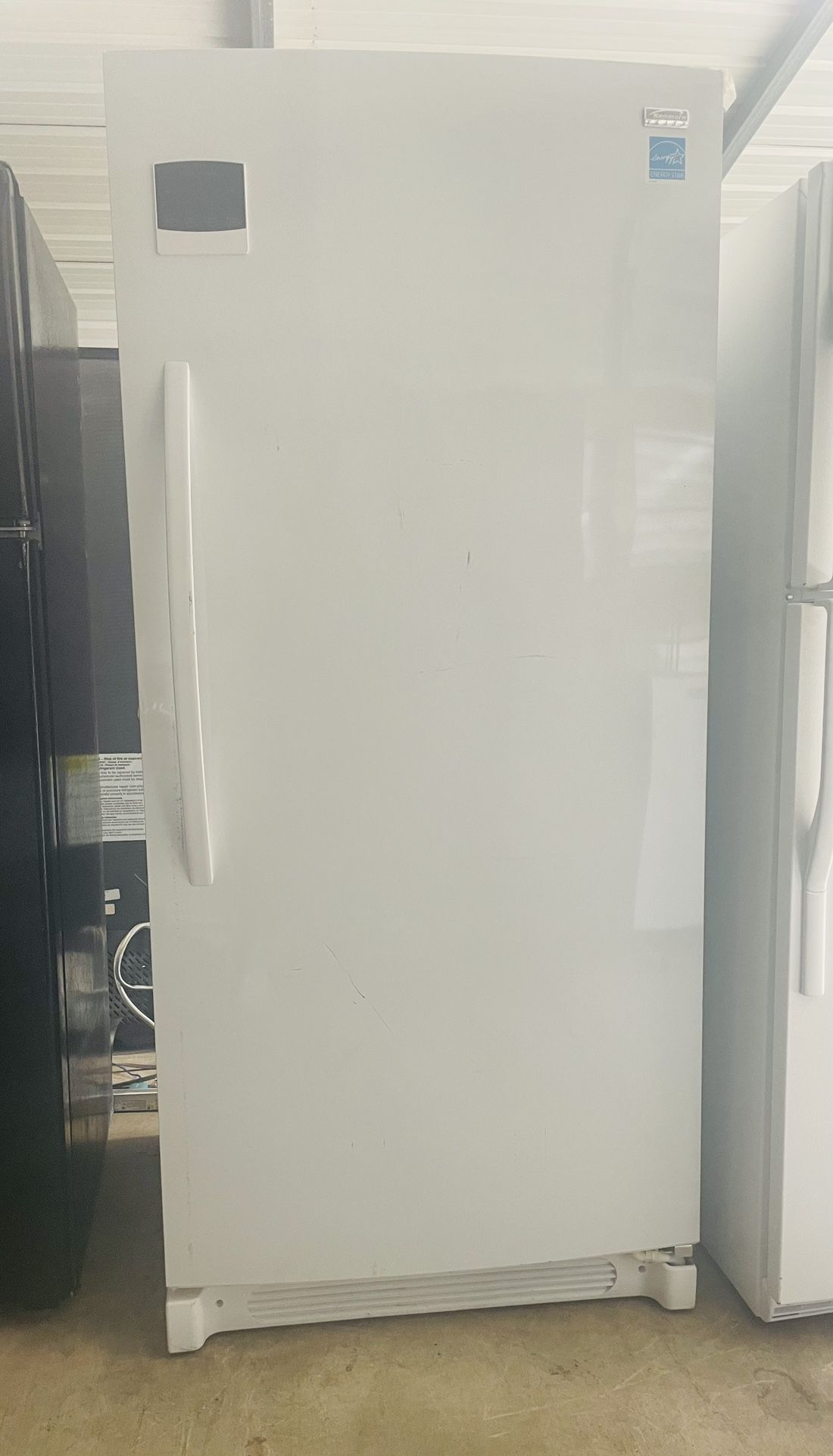 Delivery available 20 ft.³ upright big freezer