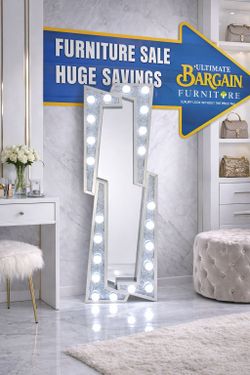 LED Glam Full-Length Mirror