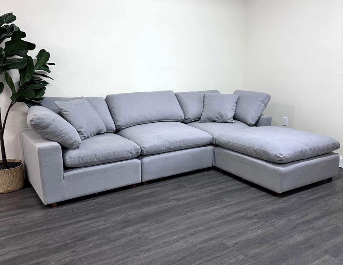 Brand New 4 Piece Cloud Couch Sectionals  