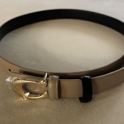 Double sided coach belt