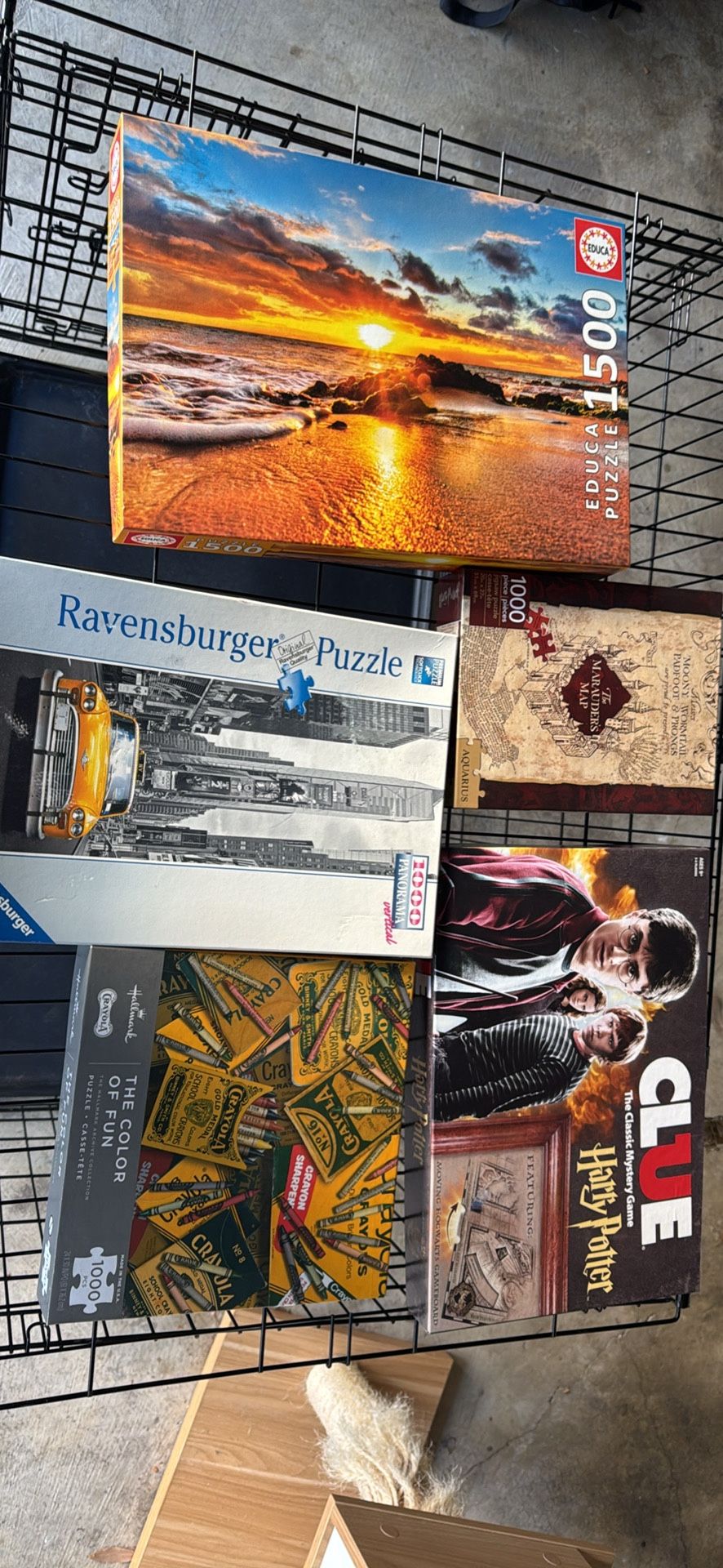 4 Puzzles And A Clue Game