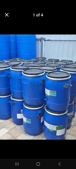 BARRELS 16GALLONS OPEN LIDS AVAILABLE