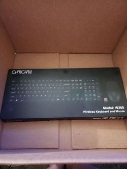 CHONCHOW W260 Wireless Keyboard and Mouse Combo