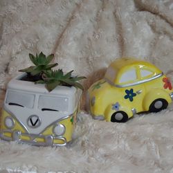 Super Cute VW Bus and VW Bug