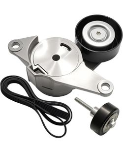 Serpentine Belt Tensioner Drive Component Kit For GMC Terrain 3.0L 2010-2012