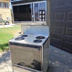 Antique Stove/Oven/Microwave Like New!!