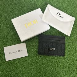 NEW-Dior Card Holder