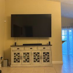 LG 86 inc.  vizio  home surround.  