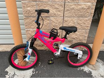 ozone hot pink girls bike