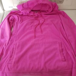 Columbia pink Hoodie with front pockets sz M
