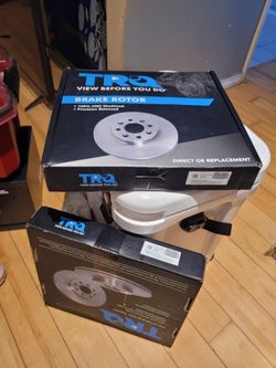 TRQ BRA70993 set of front disc brake rotors GM vehicles 2000s-2010s