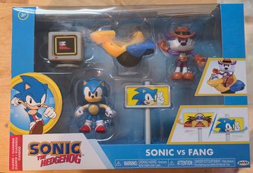 Sonic the Hedgehog: Sonic vs Fang Action Figure Set (Jakks Pacific)