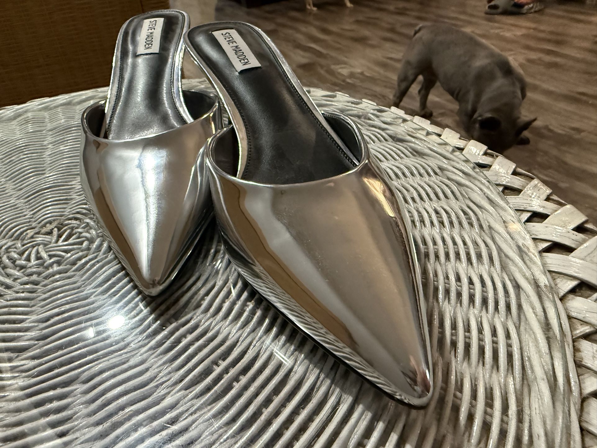 Steve Madden Mariano Silver Size 11