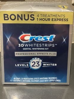 3D Crest Whitestrips Professional Effects Plus