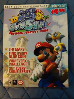 Super Mario Sunshine GameCube Strategy Guide 