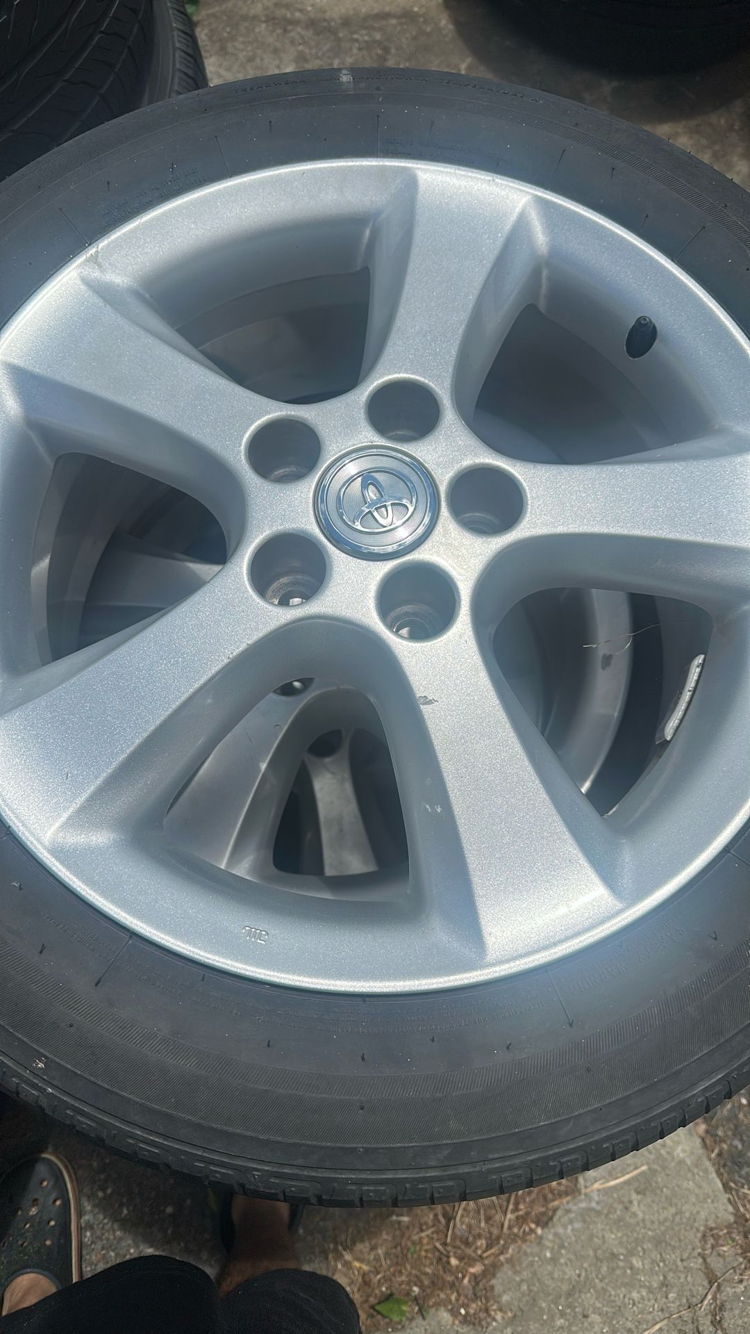 Rims And Tires For Toyota. 215/55R17. Best Offer