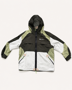 Nike ISPA Shell Jacket XXL Green White Black Like New