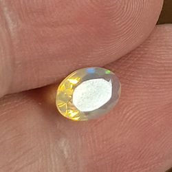 . 65ctw Natural Ethiopian Opal Gemstone Oval Cut