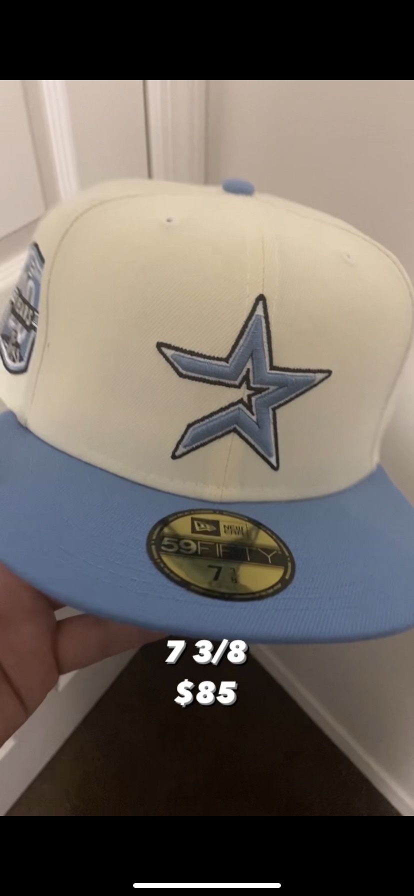 Houston Astros 7 3/8 Fitted Hat