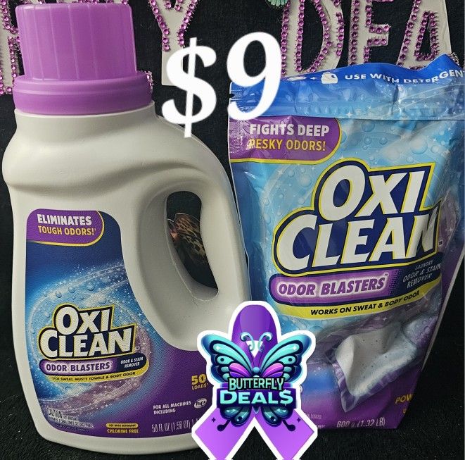 Oxi Clean Bundle $9