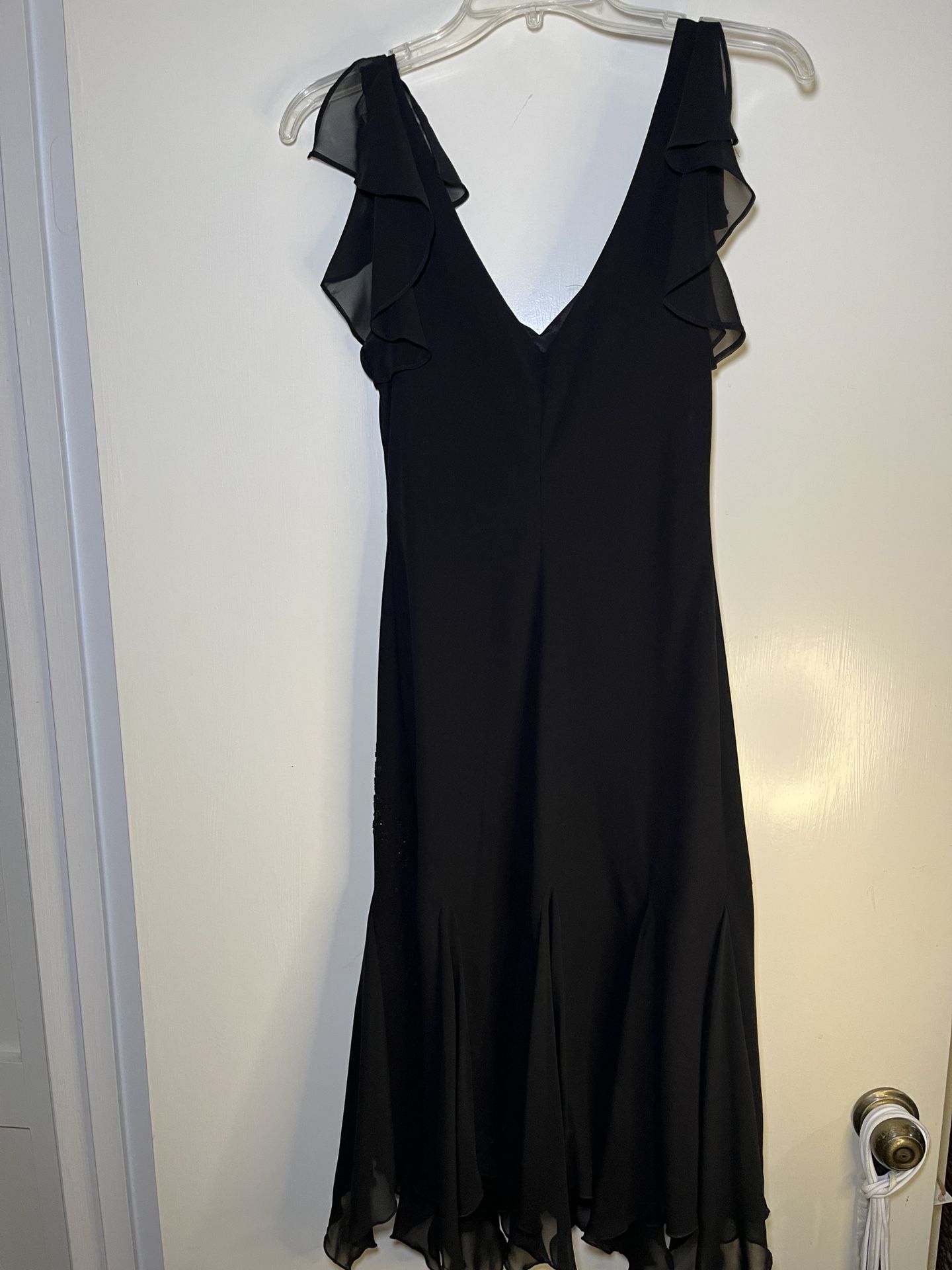S.L. Fashions black formal dress