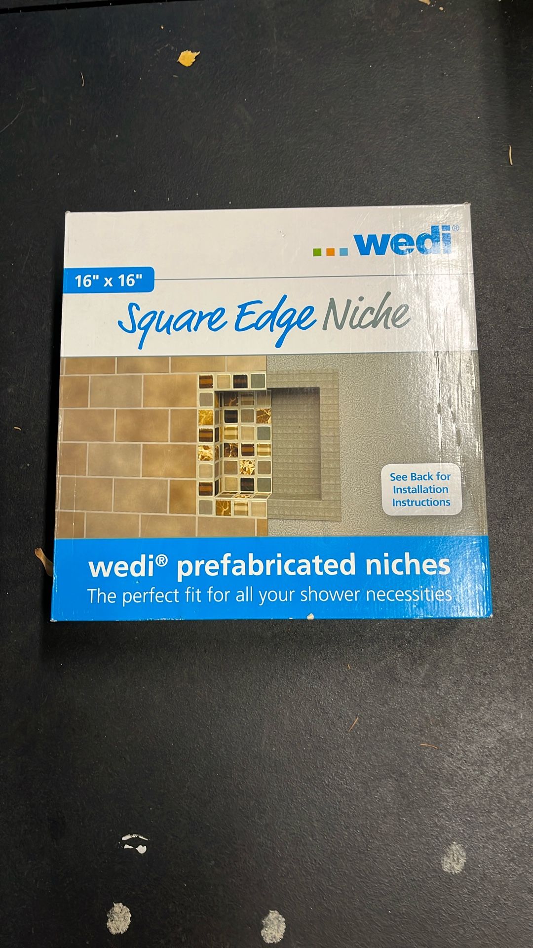 Wedi Ready To Tile Shower Niche, 16x16x4