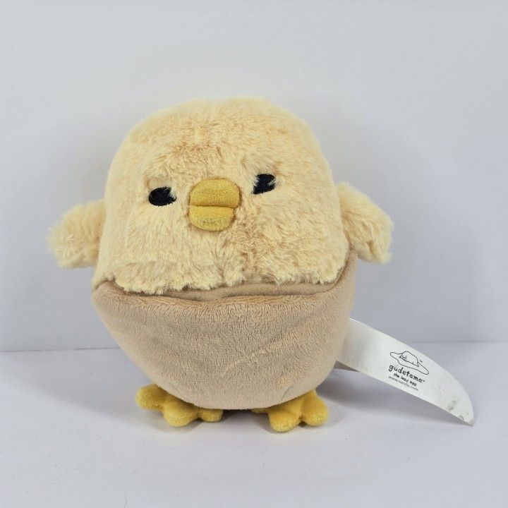 Gudetama Shakipiyo the Chick Plush 5" Stuffed Animal Baby Chicken Toy Japanese