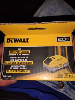DeWalt 20v max 8AH battery