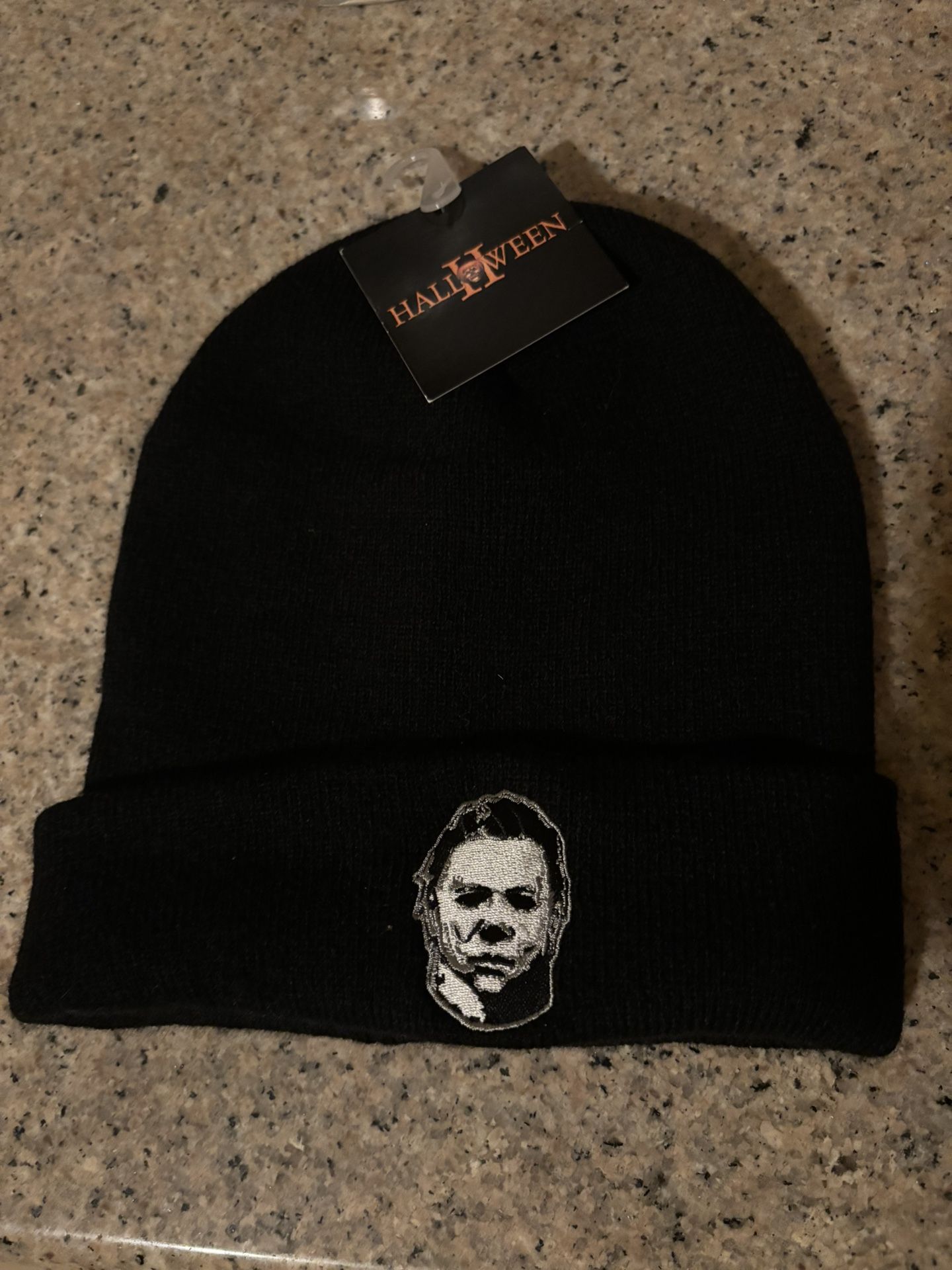 Embroidered Michael Myers Halloween Beanie