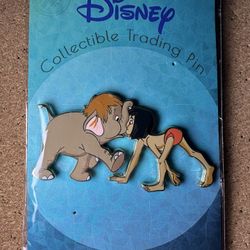 DISNEY ARTLAND JUNGLE BOOK MOWGLI & HATHI JR. LE 250 PIN NEW