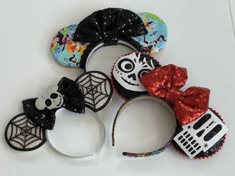 (3x) Minnie Mouse Ears Headbands (all for $10)