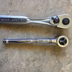 Craftsman - 3/8” and 1/4” Drive Ratchets 
