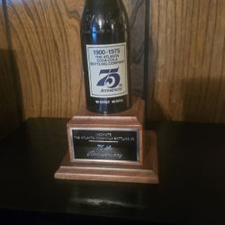 VINTAGE Coca-Cola 75th Anniversary Bottle 1(contact info removed) (FULL)