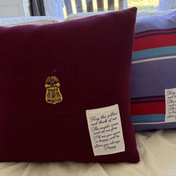 Memory Pillows. From Your Love ones Clothes 