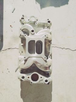 sbc air gap intake