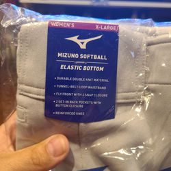 mizuno women's softball pants XL