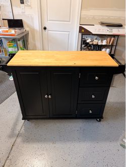 Kitchen Island w/ Leaf
