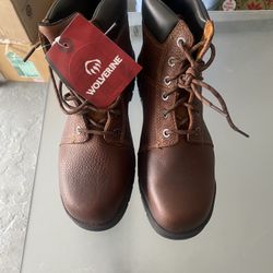 Brand New Wolverine Steel toe Work Books