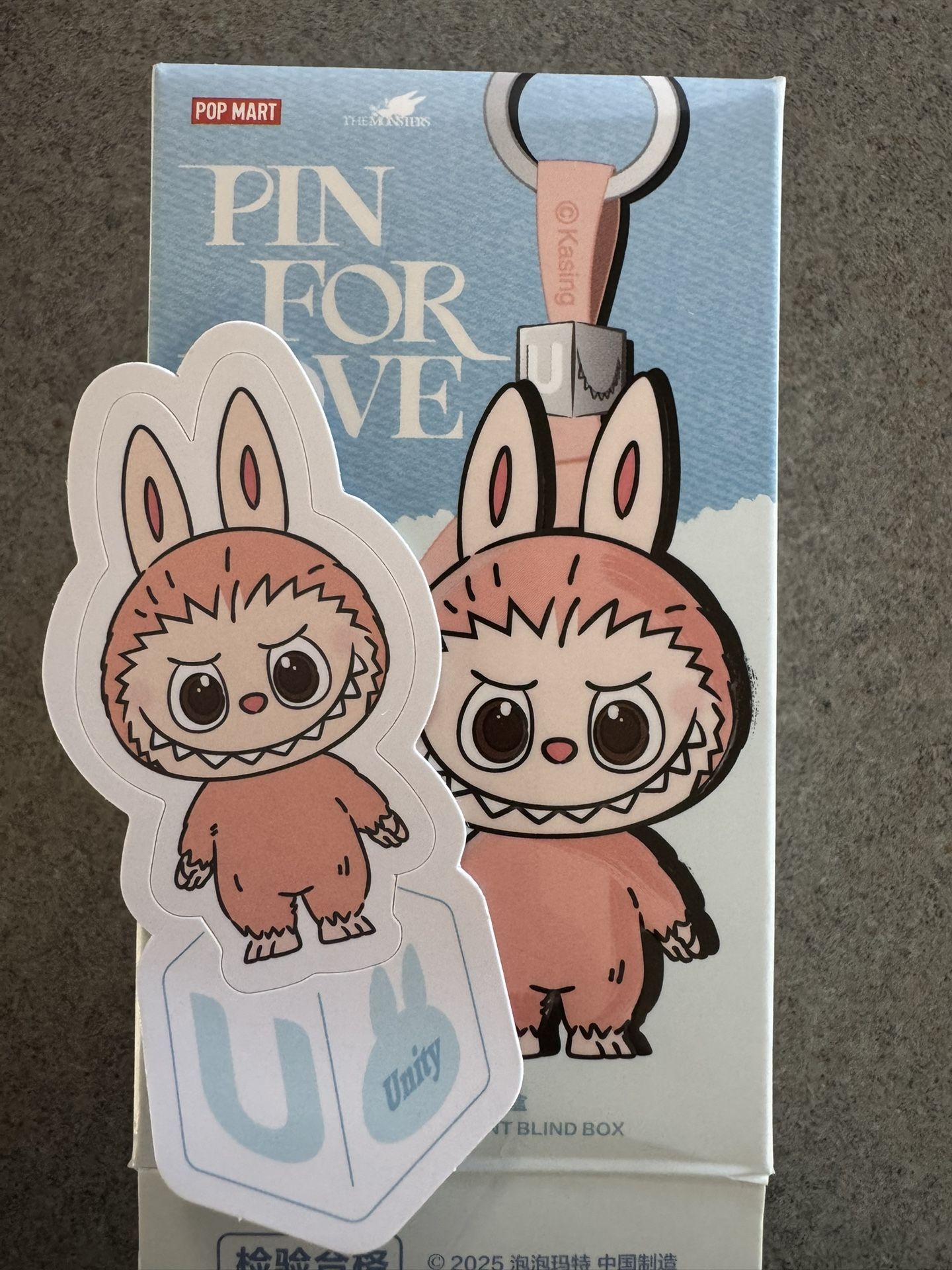 Pin For Love Letter “U”