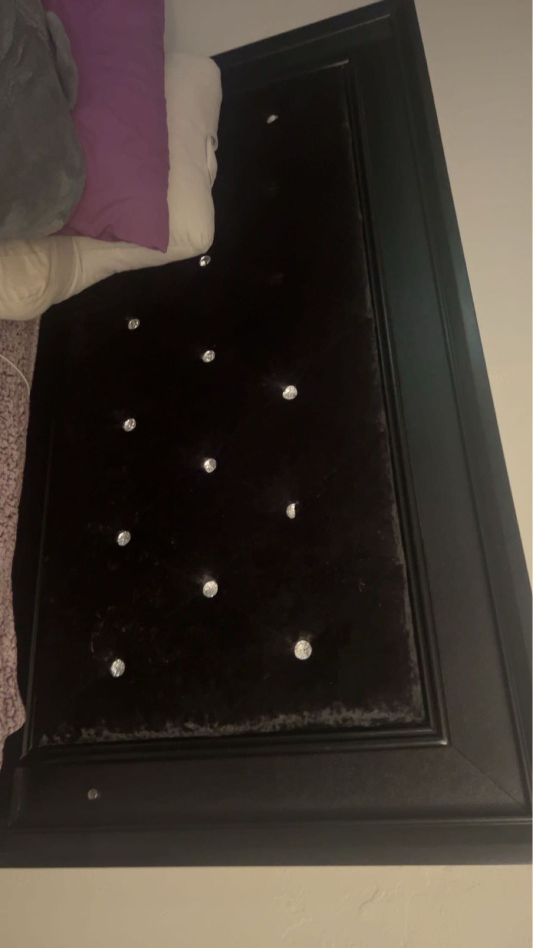 Dresser With mirror And Light Up Headboard Only