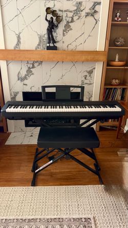 Yamaha Digital Piano with Stand and Bench