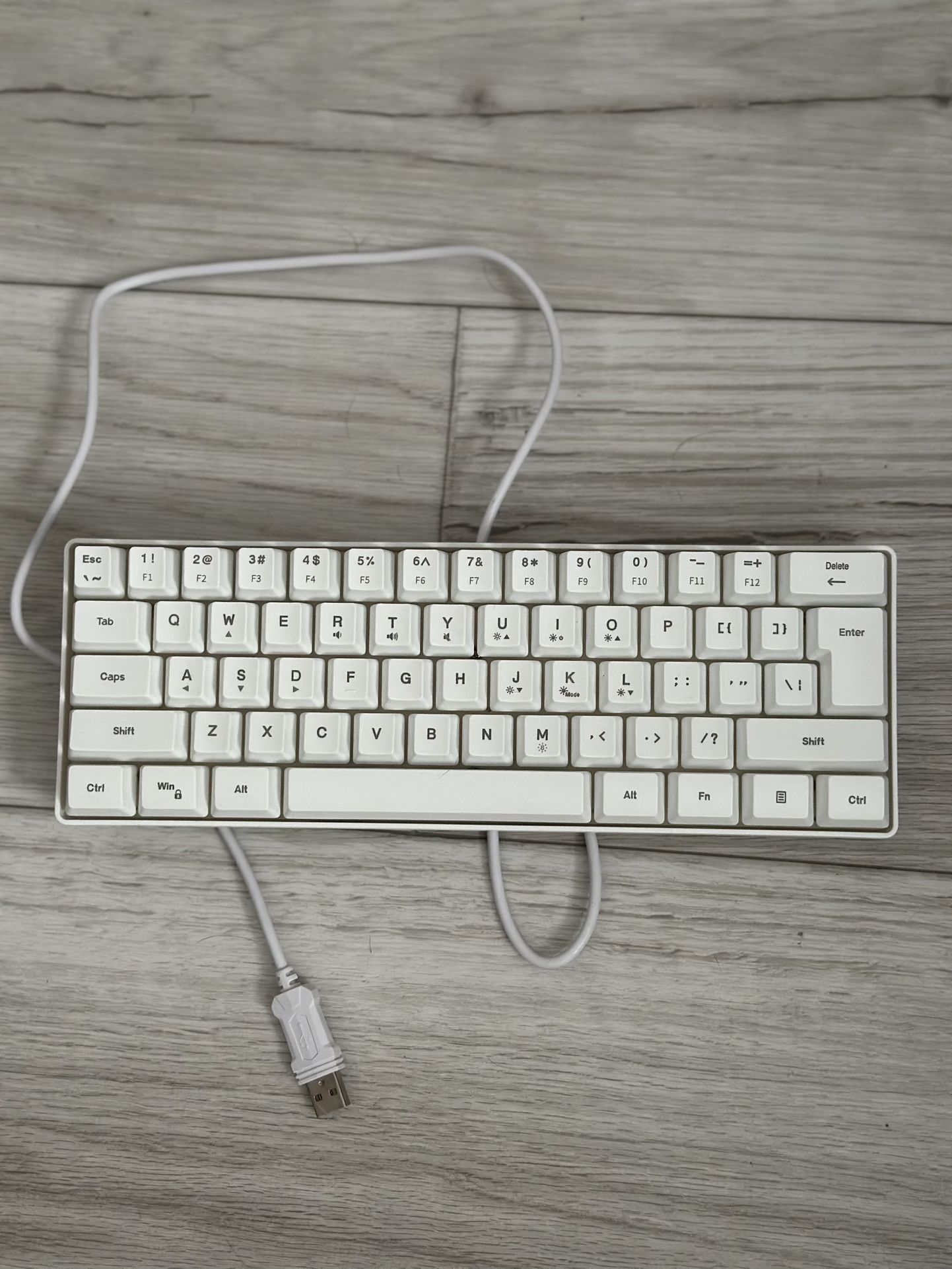Wired RGB 60% Mechanical Gaming Keyboard