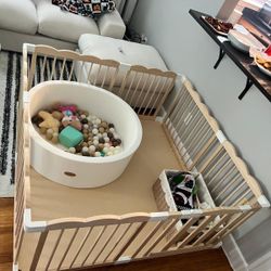 Wooden Playpen