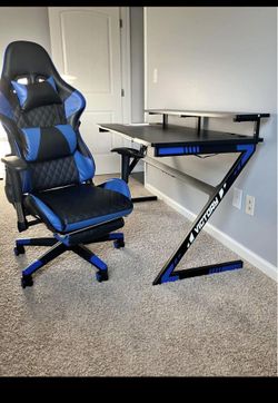 Victory Gaming Desk With Chair For $160