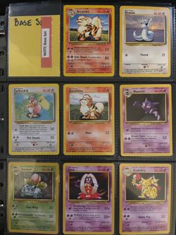 Pokemon Base Set Lot