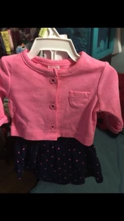 Dress with cardigan size 3 months brand new