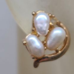 GENUINE BAROQUE PEARLS IN GOLD 