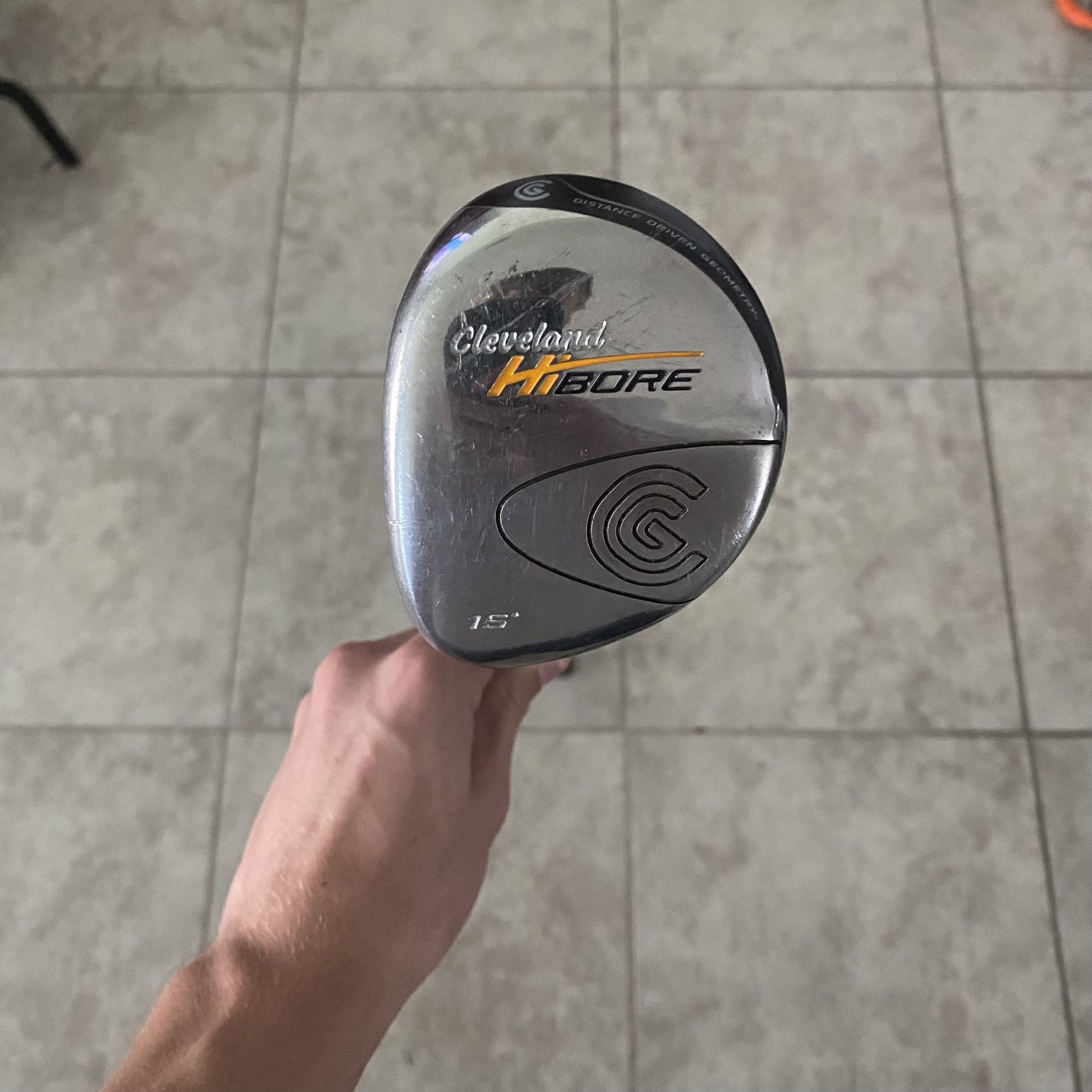 Cleveland Hibore 15 Degree 3 Wood LH Golf Club