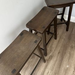 Wooden Bar Stools 