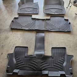 Weather Tech Floor Mats 2024 KIA TELLURIDE 